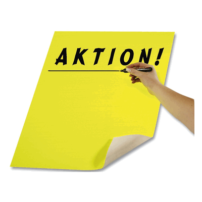 10 x Folia Plakatkarton - 48 x 68 cm leuchtzitronengelb. 10 x Folia Plakatkarton - 48 x 68 cm leuchtzitronengelb.