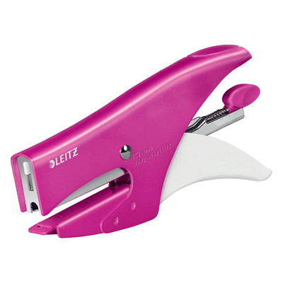Leitz Heftzange WOW No.10 bis 15 Blatt pink Leitz Heftzange WOW No.10 bis 15 Blatt pink