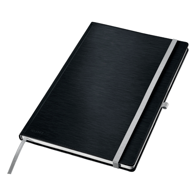 Leitz Notizbuch Style HC A4 kariert satin schwarz Leitz Notizbuch Style HC A4 kariert satin schwarz