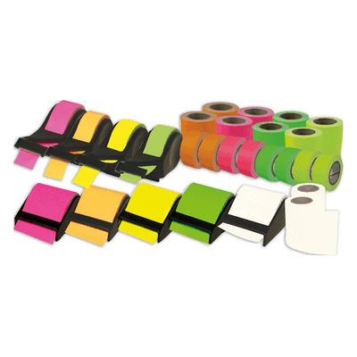 RNK Verlag Haftnotiz Rolle Dispenser - 27 tlg. sortiert. RNK Verlag Haftnotiz Rolle Dispenser - 27 tlg. sortiert.
