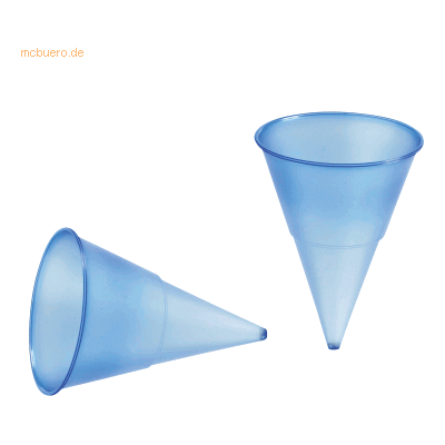 Papstar Spitzbecher 19618 115ml PP blau 1000 Stück Papstar Spitzbecher 19618 115ml PP blau 1000 Stück
