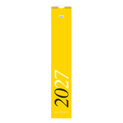 Rido Streifenkalender 12x66cm 1 Monat/Seite 2027 Rido Streifenkalender 12x66cm 1 Monat/Seite 2027