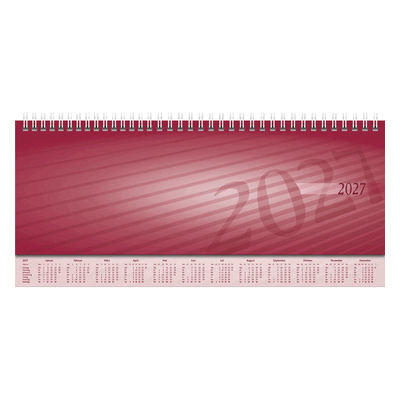 Rido Schreibtischquerkalender Sequenz 29,7x10,5cm 1 Woche /2 Seiten ro Rido Schreibtischquerkalender Sequenz 29,7x10,5cm 1 Woche /2 Seiten ro