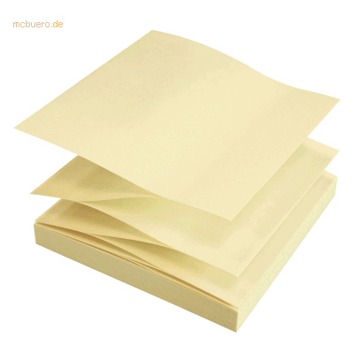 Soennecken Haftnotiz oeco 5864 RC Z-Falz 75x75mm 100 Blatt gelb 12 Stü Soennecken Haftnotiz oeco 5864 RC Z-Falz 75x75mm 100 Blatt gelb 12 Stü