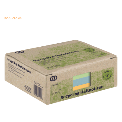 Soennecken Haftnotiz oeco 5868 RC 125x75mm 100 Blatt sortiert 12 Stück Soennecken Haftnotiz oeco 5868 RC 125x75mm 100 Blatt sortiert 12 Stück