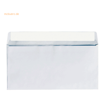 Soennecken Briefhülle 1304 DIN lang 80g ohne Fenster haftklebend hf we Soennecken Briefhülle 1304 DIN lang 80g ohne Fenster haftklebend hf we