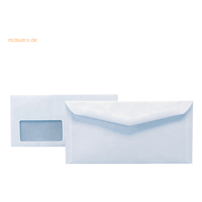 Soennecken Kuvertierhülle 2902 229x114mm mit Fenster nassklebend weiß Soennecken Kuvertierhülle 2902 229x114mm mit Fenster nassklebend weiß