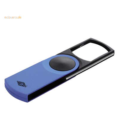 Wedo Lupe SWING-IT 2717603 beleuchtet 3 fach blau Wedo Lupe SWING-IT 2717603 beleuchtet 3 fach blau