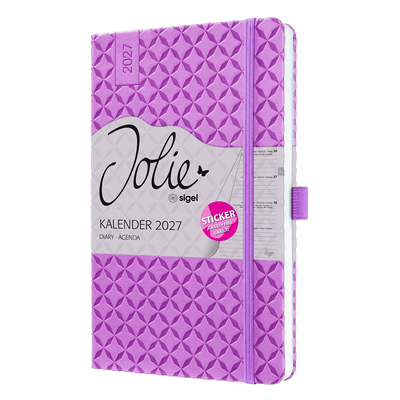 Sigel Wochenkalender Jolie 2027 Hardcover ca. A5 Petal Pink 174 Seiten Sigel Wochenkalender Jolie 2027 Hardcover ca. A5 Petal Pink 174 Seiten