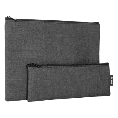 Sigel Taschen-Organizer dunkelgrau 2er Set RPET Textil/recyc.Filz 250x Sigel Taschen-Organizer dunkelgrau 2er Set RPET Textil/recyc.Filz 250x