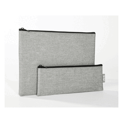 Sigel Taschen-Organizer hellgrau 2er Set RPET Textil/recyc.Filz 250x18 Sigel Taschen-Organizer hellgrau 2er Set RPET Textil/recyc.Filz 250x18