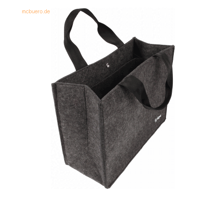 Sigel Desk Sharing Bag Basic M recycelter PET Filz 360x280x150mm dunke Sigel Desk Sharing Bag Basic M recycelter PET Filz 360x280x150mm dunke
