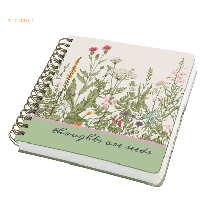 Sigel Spiral-Notizbuch Jolie Dot-Lineatur Format Wild Herbs 240 Seiten Sigel Spiral-Notizbuch Jolie Dot-Lineatur Format Wild Herbs 240 Seiten