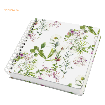 Sigel Spiral-Notizbuch Jolie blanko 234x215 Fairytale Garden 240 Seite Sigel Spiral-Notizbuch Jolie blanko 234x215 Fairytale Garden 240 Seite