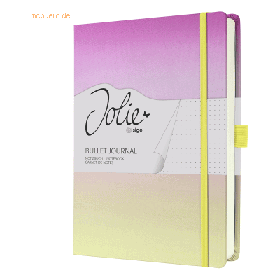 Sigel Bullet Journal Jolie Dot-Lineatur Gradient Ice-cream A5+ 120g 20 Sigel Bullet Journal Jolie Dot-Lineatur Gradient Ice-cream A5+ 120g 20