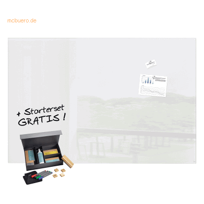 Sigel Whiteboard Artverum SF479 Bundle GL220 + Zugabe Sigel Whiteboard Artverum SF479 Bundle GL220 + Zugabe