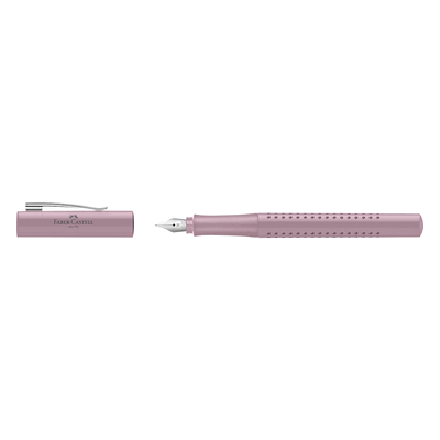 Faber-Castell Füller Grip 2010 - Feder M rose shadows. Faber-Castell Füller Grip 2010 - Feder M rose shadows.