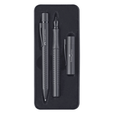 Faber-Castell Geschenkset GRIP Edition - Füller+Kugelschreiber All Bla Faber-Castell Geschenkset GRIP Edition - Füller+Kugelschreiber All Bla