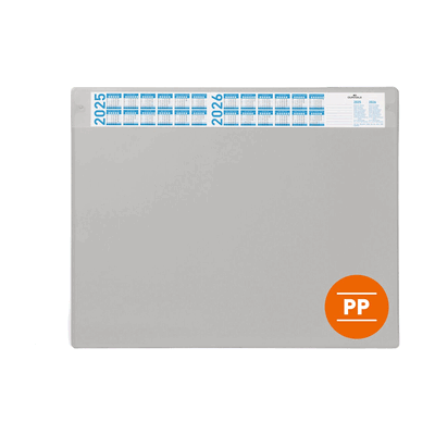 5 x Durable Schreibunterlage 650x480mm grau mit Kalender 5 x Durable Schreibunterlage 650x480mm grau mit Kalender