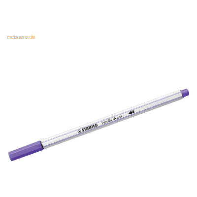 STABILO Pen 68 Pinselstift - Violett - Wasserbasierte Tinte, Flexibler Pinsel, 19 Farben STABILO Pen 68 Pinselstift - Violett - Wasserbasierte Tinte, Flexibler Pinsel, 19 Farben
