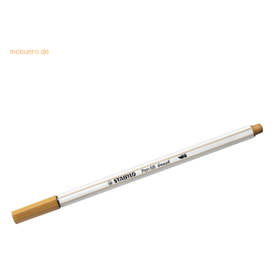 STABILO Pen 68 Pinselstift - Ocker - Wasserbasierte Tinte STABILO Pen 68 Pinselstift - Ocker - Wasserbasierte Tinte