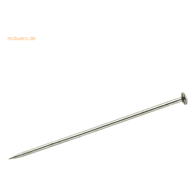 10 x Alco Dekorationsstecknadel Metall 38mm vernickelt VE=100g 10 x Alco Dekorationsstecknadel Metall 38mm vernickelt VE=100g