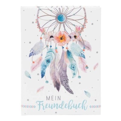 Goldbuch Freundebuch Traumfänger - 88 illustrierte Seiten A5. Goldbuch Freundebuch Traumfänger - 88 illustrierte Seiten A5.