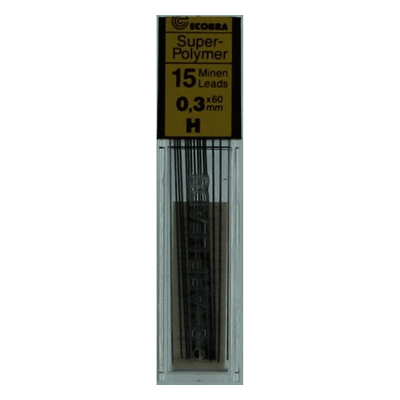 12 x Ecobra Feinminen 0,3mm VE=15 Stück H 12 x Ecobra Feinminen 0,3mm VE=15 Stück H
