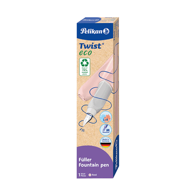 Pelikan Füller Twist Eco - Feder M rose. Pelikan Füller Twist Eco - Feder M rose.