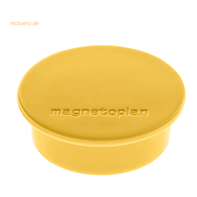 Magnetoplan Magnet Discofix Color 1662002 40mm gelb 10 Stück Magnetoplan Magnet Discofix Color 1662002 40mm gelb 10 Stück