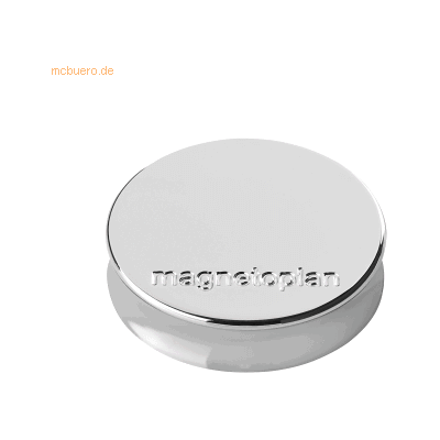 Magnetoplan Magnet Ergo Medium 1664032 30mm silber 10 Stück Magnetoplan Magnet Ergo Medium 1664032 30mm silber 10 Stück