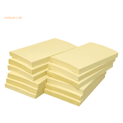 UPM Info Haftnotiz 5655-11box 125x75mm gelb 12 Stück UPM Info Haftnotiz 5655-11box 125x75mm gelb 12 Stück