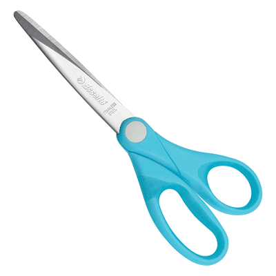 5 x Esselte Schere Colour'Ice Stahl 18cm blau 5 x Esselte Schere Colour'Ice Stahl 18cm blau