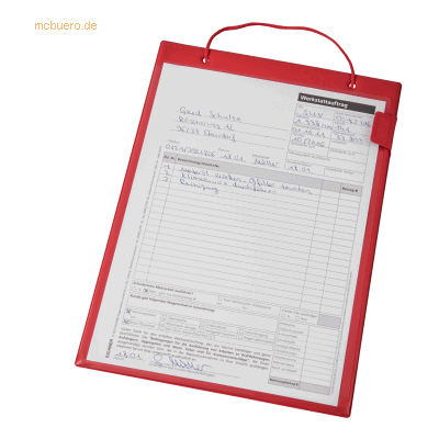 Eichner Auftragstasche Basic 9015-00313 A4 rot Eichner Auftragstasche Basic 9015-00313 A4 rot