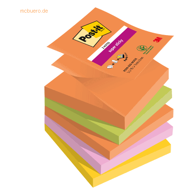 Post-it Haftnotiz Super Sticky Z-Notes Boost Collection 76x75mm 90 Bla Post-it Haftnotiz Super Sticky Z-Notes Boost Collection 76x75mm 90 Bla