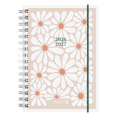 Brunnen Schülerkalender A5 1 Tag/Seite Daisy 2026/2027 Brunnen Schülerkalender A5 1 Tag/Seite Daisy 2026/2027