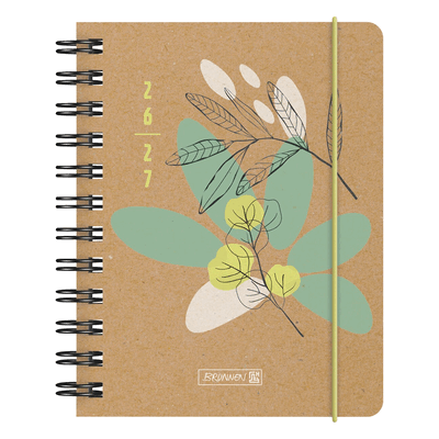 Brunnen Schülerkalender A6 1 Tag/Seite Sprout 2026/2027 Brunnen Schülerkalender A6 1 Tag/Seite Sprout 2026/2027