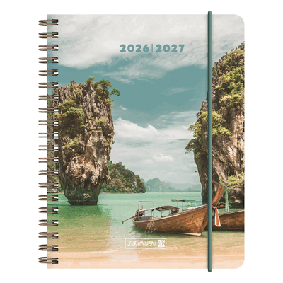 Brunnen Schülerkalender A6 1 Woche/2 Seiten Tropical 2026/2027 Brunnen Schülerkalender A6 1 Woche/2 Seiten Tropical 2026/2027