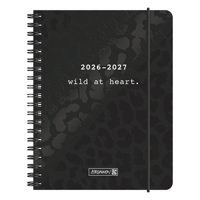 Brunnen Schülerkalender A6 1 Woche/2 Seiten Black 2026/2027 Brunnen Schülerkalender A6 1 Woche/2 Seiten Black 2026/2027