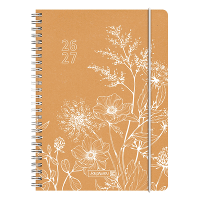 Brunnen Schülerkalender A5 1 Tag/Seite Meadow 2026/2027 Brunnen Schülerkalender A5 1 Tag/Seite Meadow 2026/2027