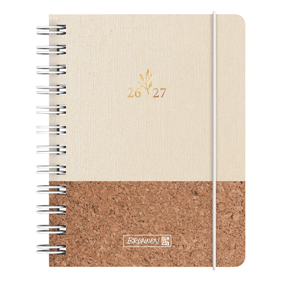 Brunnen Schülerkalender A6 1 Tag/Seite Naturality 2026/2027 Brunnen Schülerkalender A6 1 Tag/Seite Naturality 2026/2027