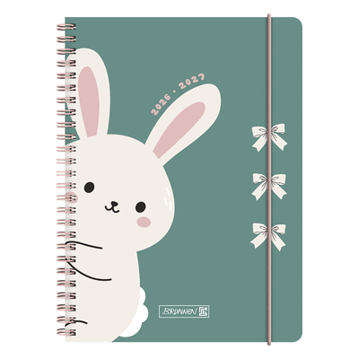 Brunnen Schülerkalender A5 1 Tag/Seite Bunny 2026/2027 Brunnen Schülerkalender A5 1 Tag/Seite Bunny 2026/2027