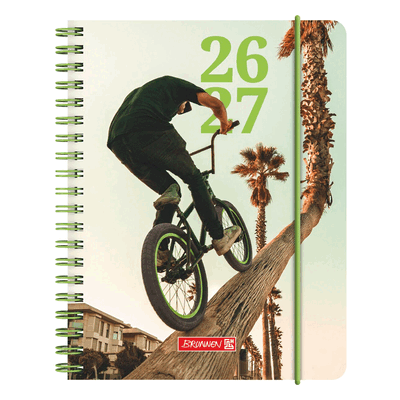 Brunnen Schülerkalender A6 1 Woche/2 Seiten Freestyle 2026/2027 Brunnen Schülerkalender A6 1 Woche/2 Seiten Freestyle 2026/2027