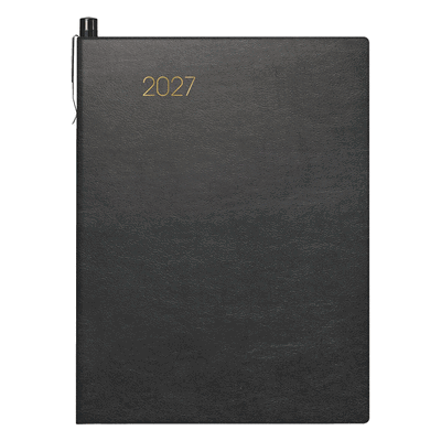 Brunnen Taschenkalender 10x14cm 1 Woche/2 Seiten Kunstleder schwarz 20 Brunnen Taschenkalender 10x14cm 1 Woche/2 Seiten Kunstleder schwarz 20