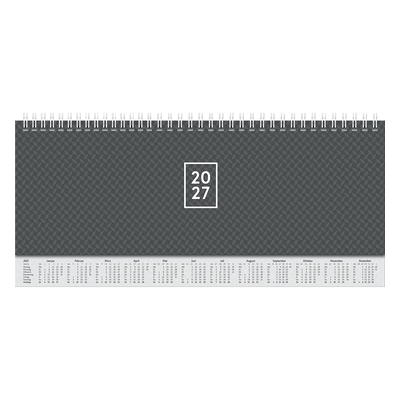 Brunnen Querterminbuch 30x11cm 1 Woche/2 Seiten schwarz 2027 Brunnen Querterminbuch 30x11cm 1 Woche/2 Seiten schwarz 2027