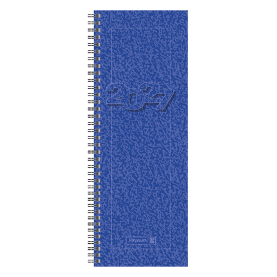 Brunnen Vormerkkalender 783 10x29,7cm 1 Woche/2 Seiten Karton blau 202 Brunnen Vormerkkalender 783 10x29,7cm 1 Woche/2 Seiten Karton blau 202
