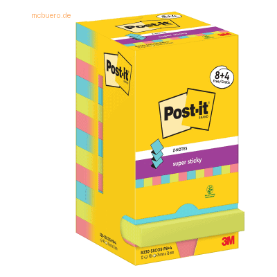 Post-it Haftnotiz Super Sticky Z-Notes Cosmic Collection Promotion 90 Post-it Haftnotiz Super Sticky Z-Notes Cosmic Collection Promotion 90
