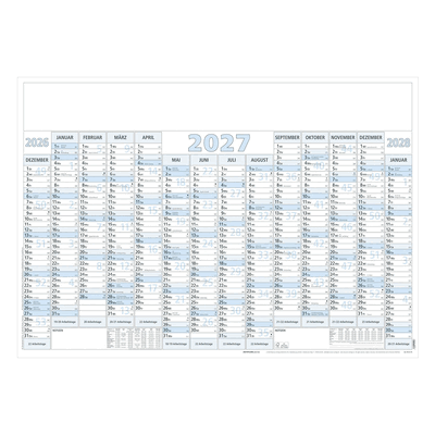 Zettler Plakatkalender 915 100x70cm 14 Monate gerollt 2027 Zettler Plakatkalender 915 100x70cm 14 Monate gerollt 2027