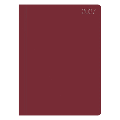 Zettler Taschenkalender 610 10,2x14,2cm 1 Tag/1 Seite bordeaux 2027 Zettler Taschenkalender 610 10,2x14,2cm 1 Tag/1 Seite bordeaux 2027