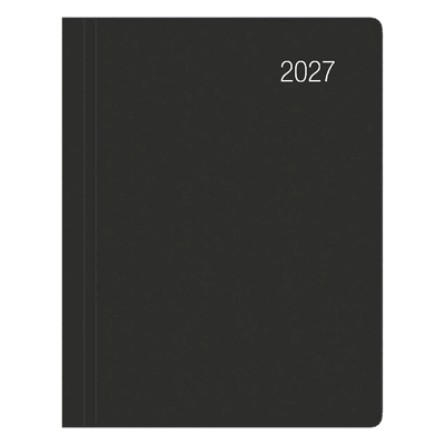Zettler Taschenkalender 660 8,3x10,7cm 1 Woche/2 Seiten schwarz 2027 Zettler Taschenkalender 660 8,3x10,7cm 1 Woche/2 Seiten schwarz 2027